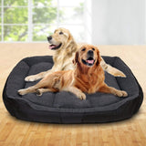 WATERPROOF FLEECE LINED DOG BED