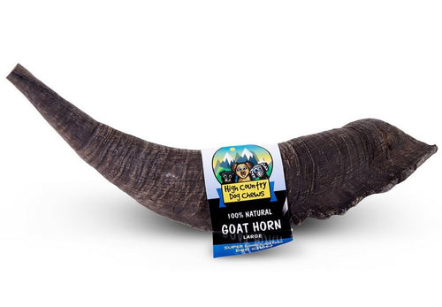 Large High Country Dog Chews – Goat Horn