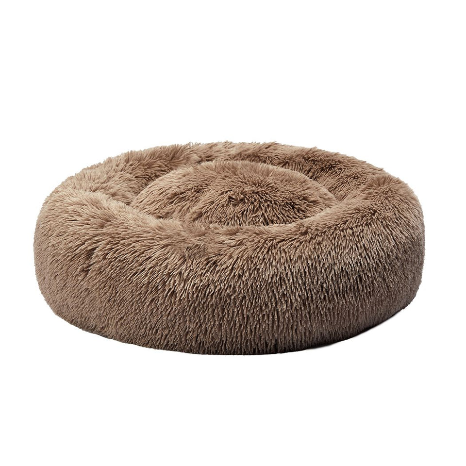 FLUFFY  PET BED MATTRESS (Dog & Cat) - BROWN