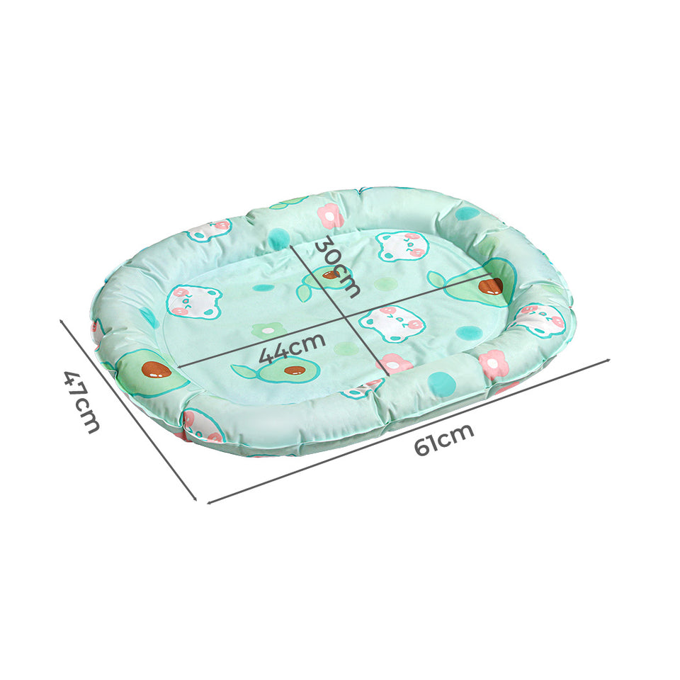 Oval Cooling Mat - Bear