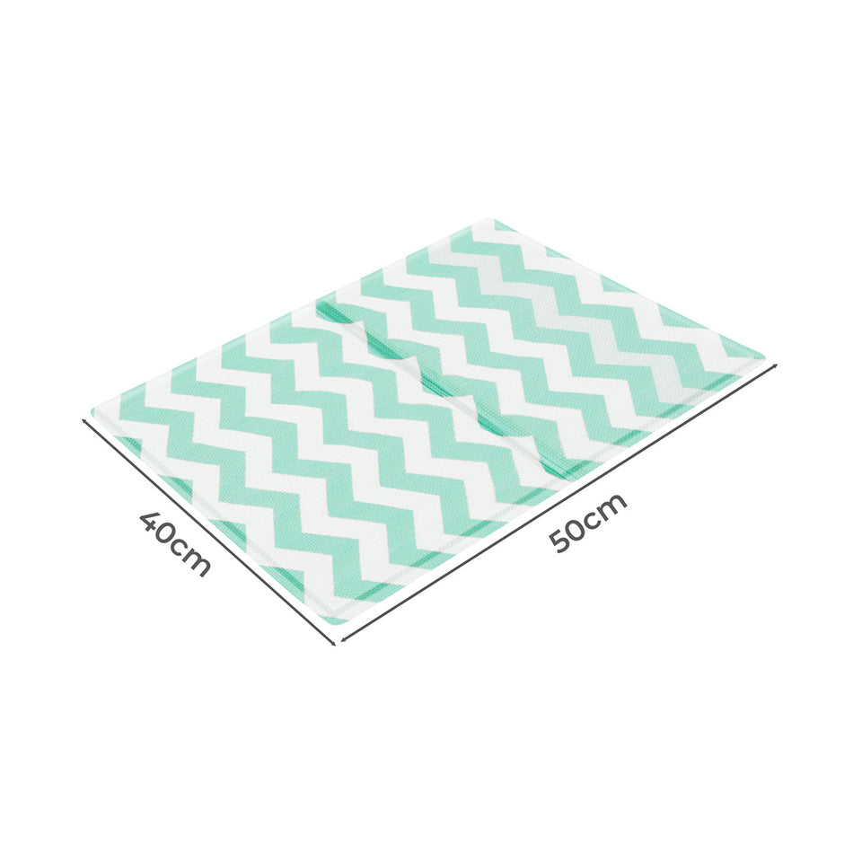 Cooling Mat - Green Wave