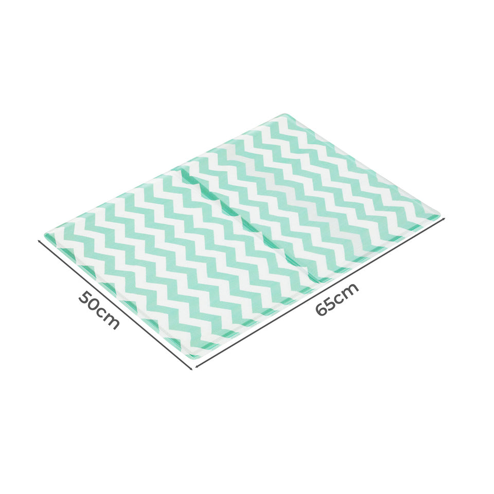 Cooling Mat - Green Wave