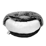 DOG & CAT DONUT BED - Charcoal