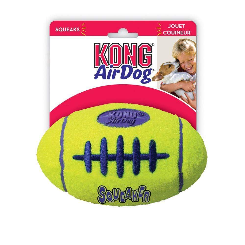 BULK BUY 3 x Kong Airdog Squeaker Football