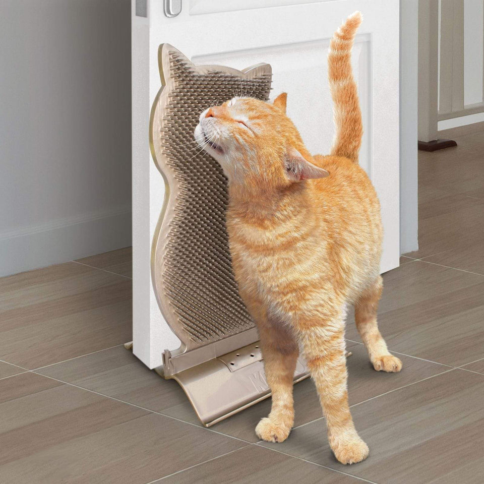 KONG Connects Kitty Comber Door Stop Cat Groomer