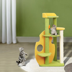 100cm Multi-Level Cat Scratching Tower