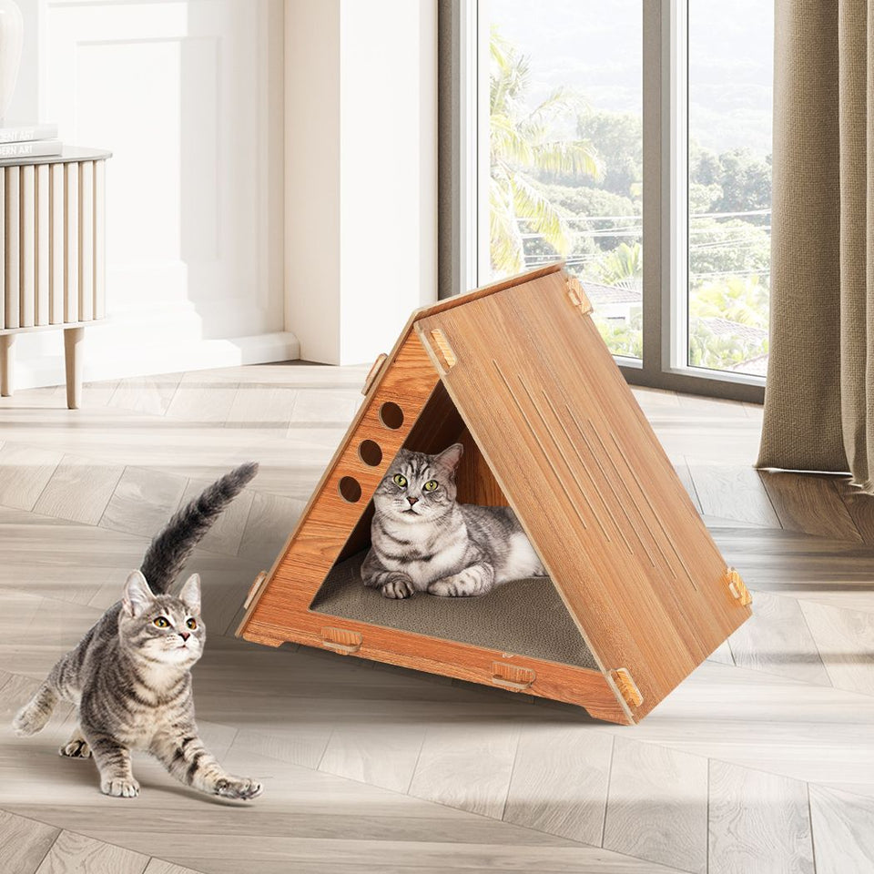 Corrugated Cardboard Bed Condo House