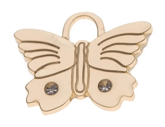 Bling Butterfly Cat & Dog Pet ID Tag