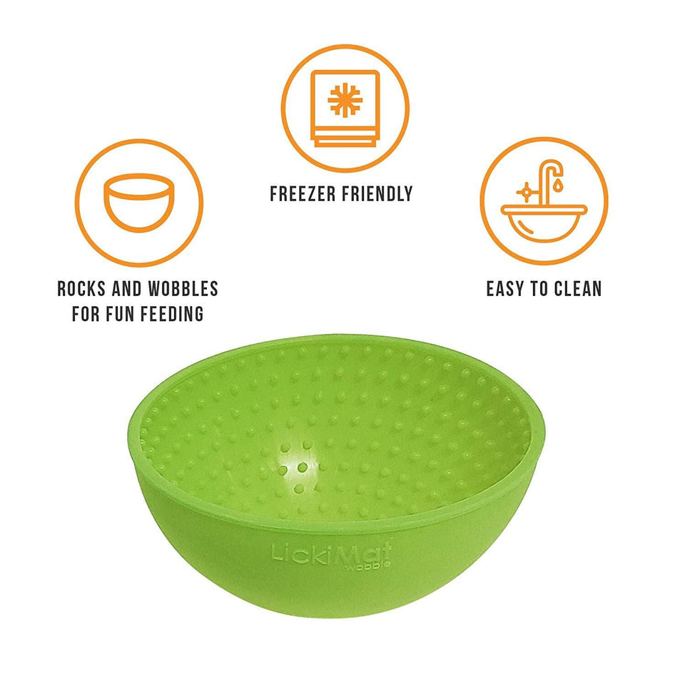 LickiMat Wobble Slow Food Bowl for Dogs