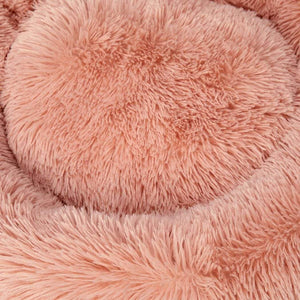 Shaggy Pet Bed - Pink