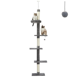 228 - 274cm Cat Scratching Post / Tree / Pole