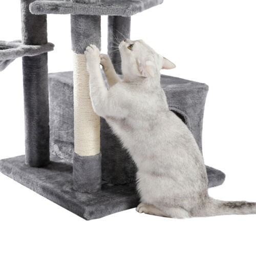 112cm Cat Scratching Tower Condo - Beige
