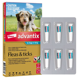 Advantix Aqua Medium Dog (6 Pack)