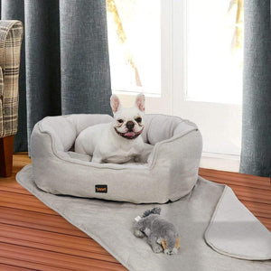 3 Piece Pet Bed Set - Beige
