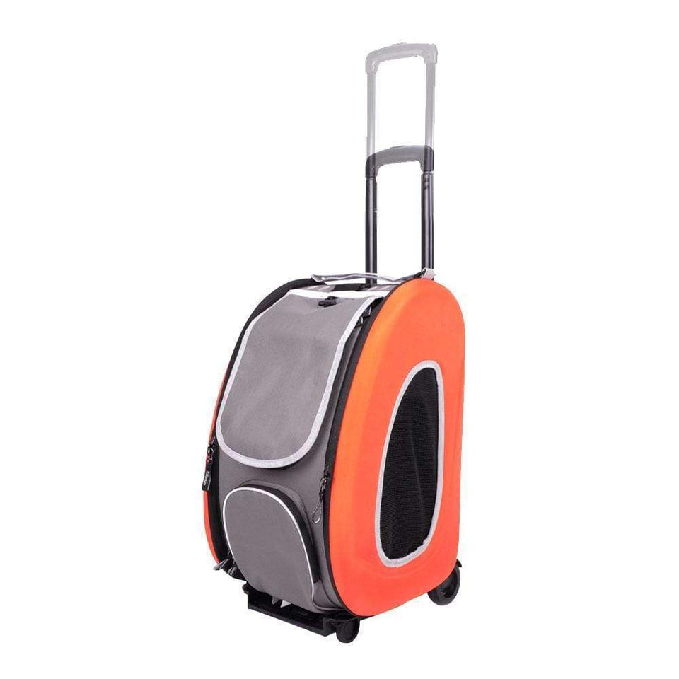 5-in-1 Pet Carrier/Stroller - Tangerine