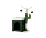 70cm Cat Scratching Post Wood Condo - Green