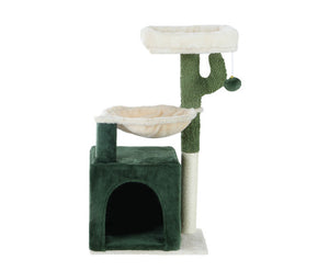 78cm Cat Post Scratcher Wood Condo - Green