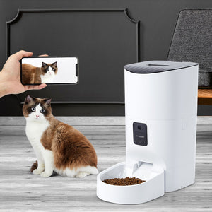 Automatic Dog & Cat Feeder With Camera -WIFI APP Control