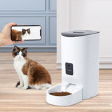 AUTOMATIC  DOG & CAT FEEDER WITH CAMERA - WIFI CONTROL