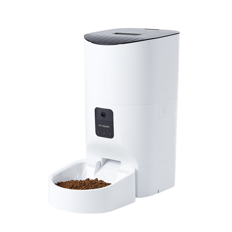 AUTOMATIC  DOG & CAT FEEDER WITH CAMERA - WIFI CONTROL