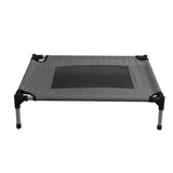 Trampoline Dog Bed with Canopy - Grey