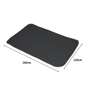 2pcs WASHABLE TRAINING PEE PADS - KING (GREY)