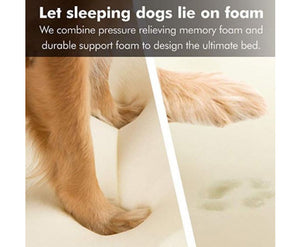 ORTHOPEDIC MEMORY FOAM DOG BED