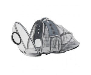 Expandable Space Capsule Backpack - Grey