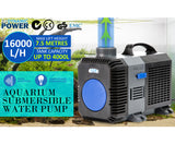 Dynamic Power Aquarium Submersible Pond Water Pump 16000L/H