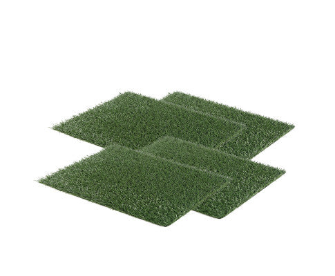 4 Grass Mat Portable Grass Potty Training Pad - 63.5cm x 38cm
