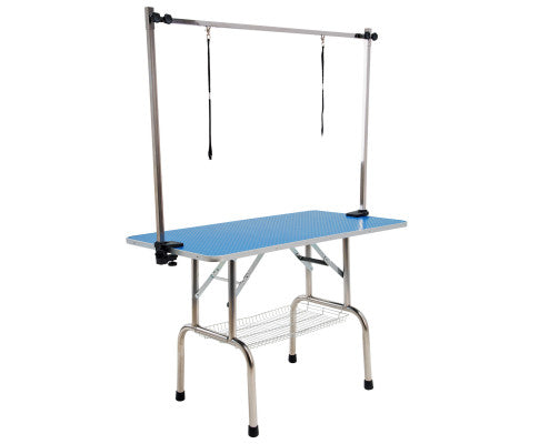 120cm Pet Grooming Table - Blue