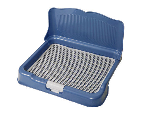 Dog Potty Training  Tray Detachable Wall - Blue