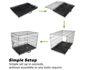 FOLDABLE DOG CRATE (WEATHER RESISTANT)