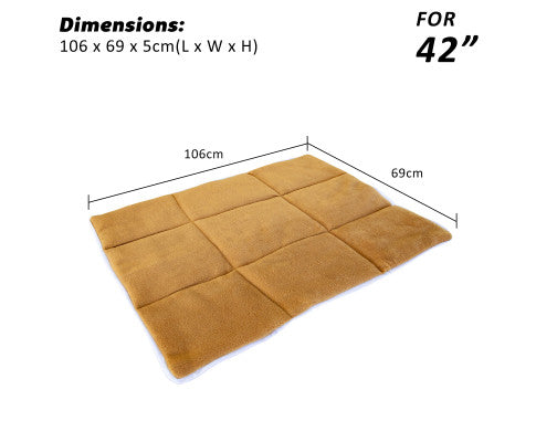 42 inch Pet Mat Cushion - Beige