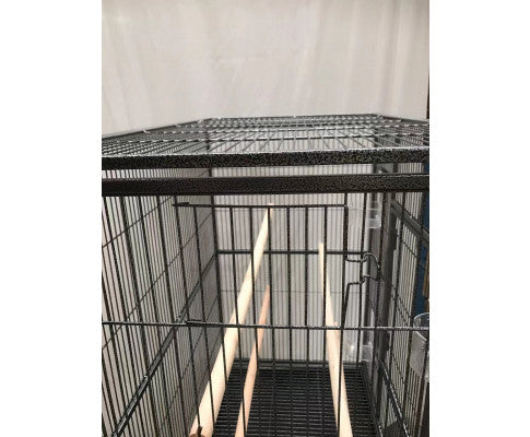 161cm Bird Cage Parrot Aviary Stand-alone Budgie with Castor Wheels