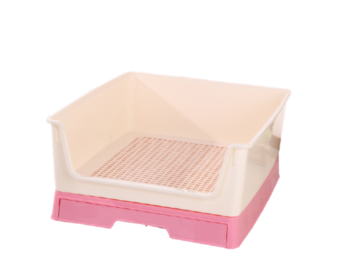 Medium Dog Potty Training  Tray - Pink