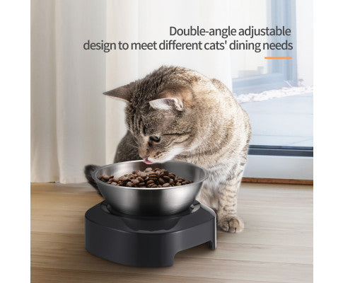 2xM STAINLESS STEEL PET WATER BOWLS