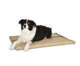 100 x 69 cm Large Hessian Pet Bed Cushion With Foam