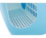 XL Portable Hooded Cat Litter Box  with Handle and Scoop - Blue