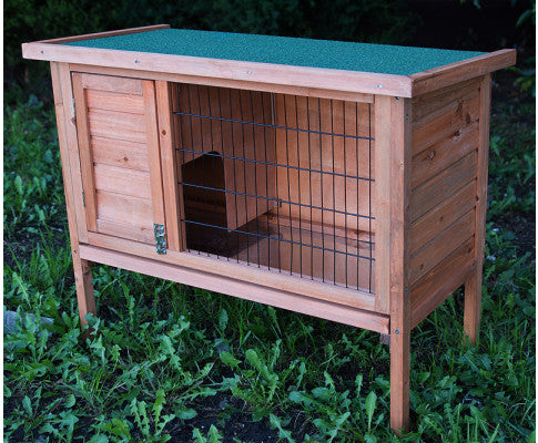 Single shop rabbit hutch