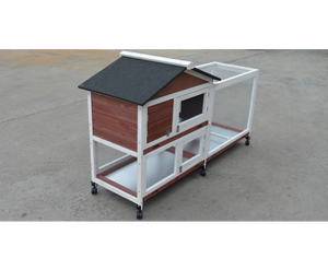 Large Rabbit Ferret Cage With Pull Out Tray On Wheels