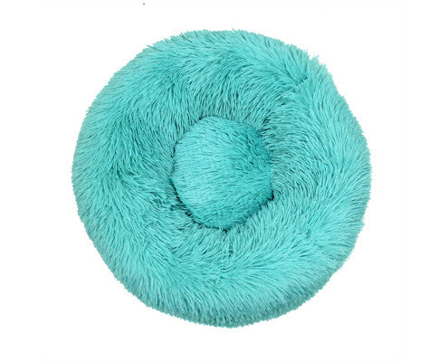 Round Dog Bed Sleeping Nest - Verdant Green