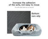 Removable Dog Bed Plush - Gradual Gray