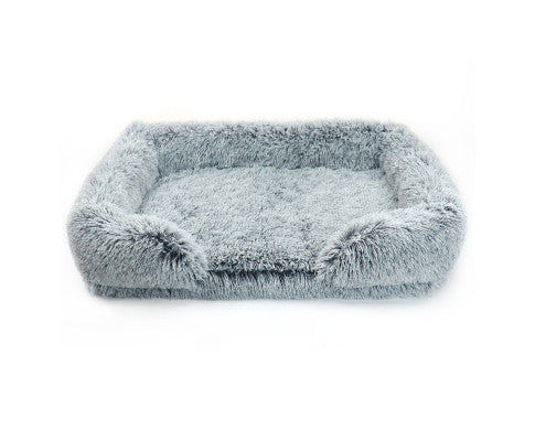 Removable Dog Bed Plush - Gradual Gray