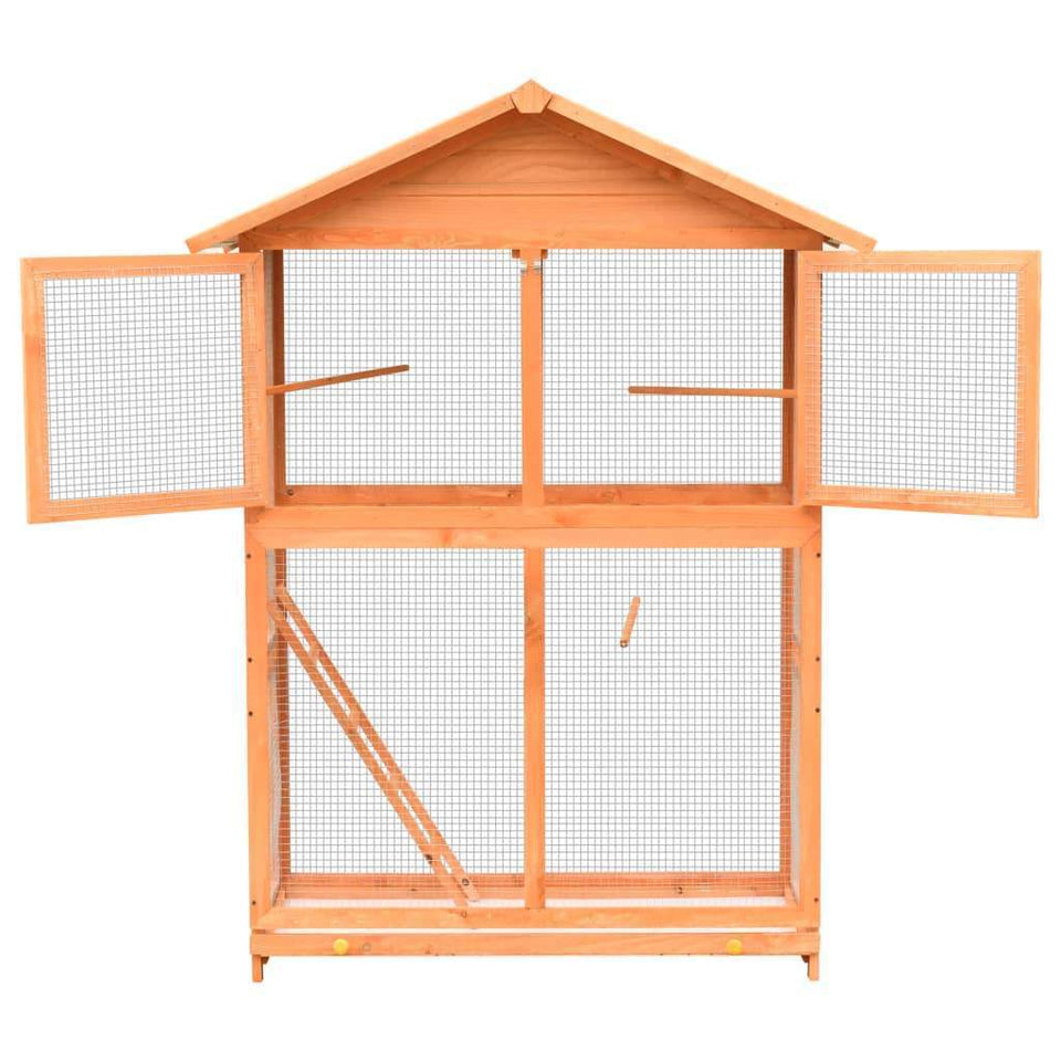 Bird Cage & Parrot Cage Supplies 168cm Solid Pine Bird Cage