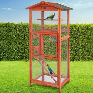Bird Cage & Parrot Cage Supplies 168cm Wooden Bird Cage