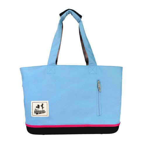 Canvas Pet Carrier Tote for Pets up to 7kg - Sky Blue