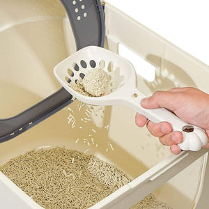 Cat Litter Box - Trapping Sifting Tray With Odor Control