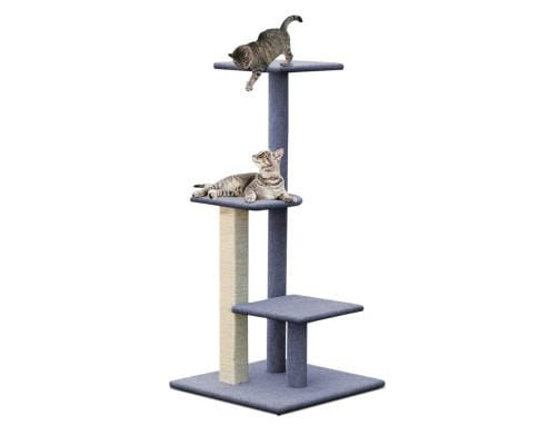 Cat Scratching Post Specialists | Cat Scratcher Trees & Poles 124cm Cat Scratching Post / Tree / Pole - Grey