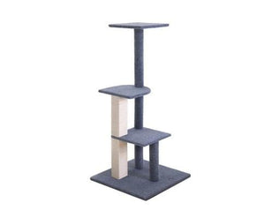 Cat Scratching Post Specialists | Cat Scratcher Trees & Poles 124cm Cat Scratching Post / Tree / Pole - Grey